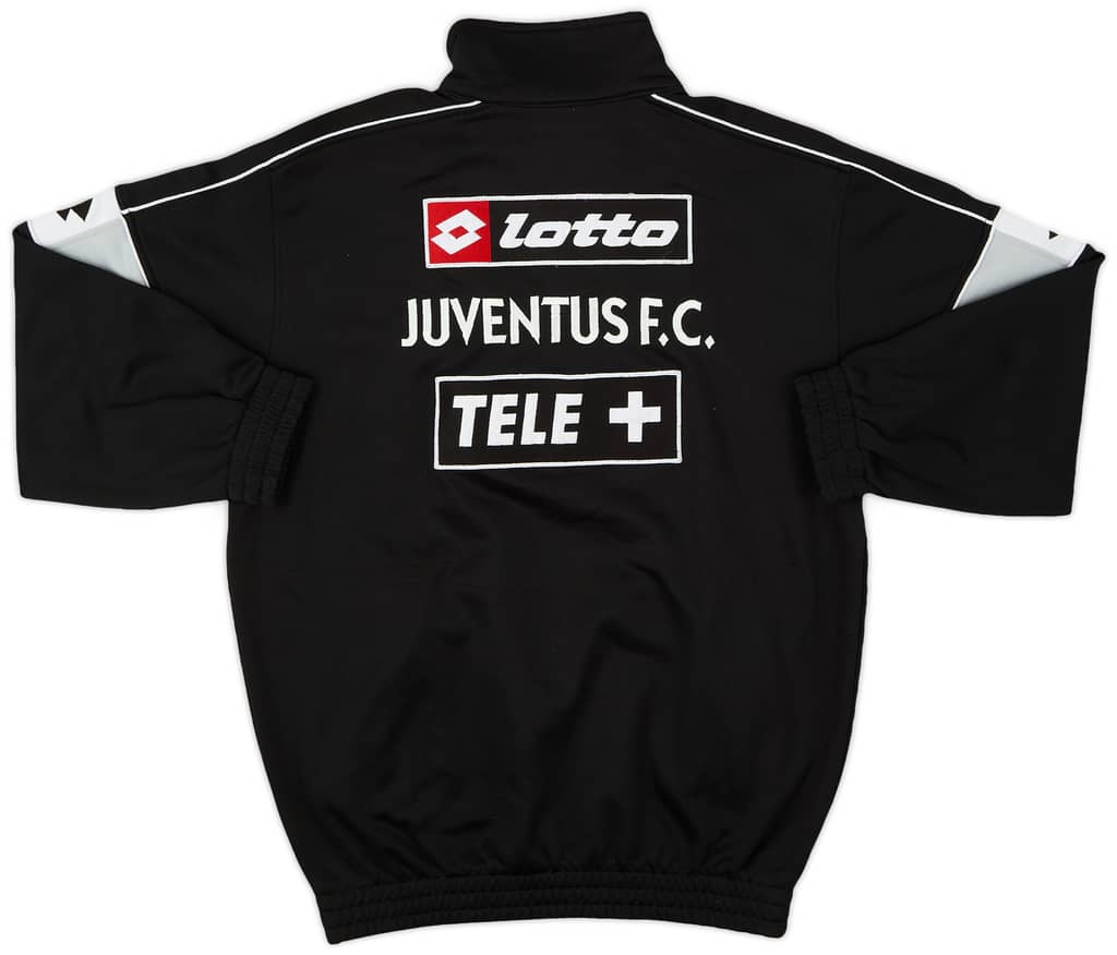 2000-01 Juventus Lotto 1/4 Zip Drill Top - 9/10 - (XL.Boys)