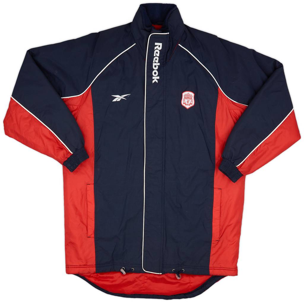 2000-01 Liverpool Reebok Bench Coat - 9/10 - (S)
