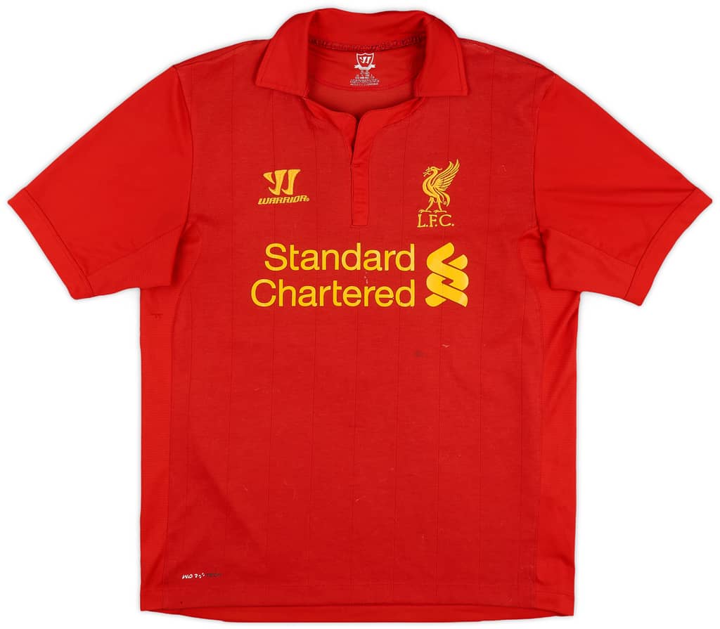 2012-13 Liverpool Home Shirt Gerrard #8 - 6/10 - (M)
