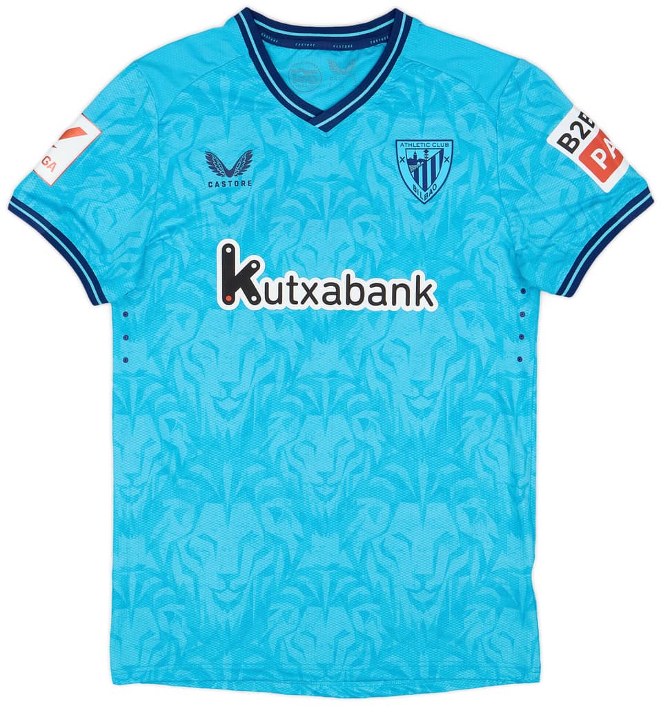 2023-24 Athletic Bilbao Match Issue Away Shirt Unai G. #30