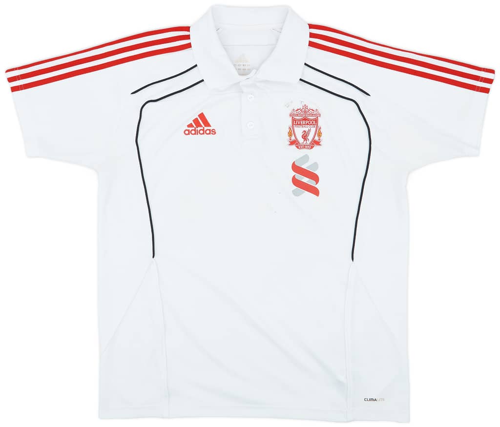 2010-11 Liverpool adidas Polo Shirt - 6/10 - (M/L)