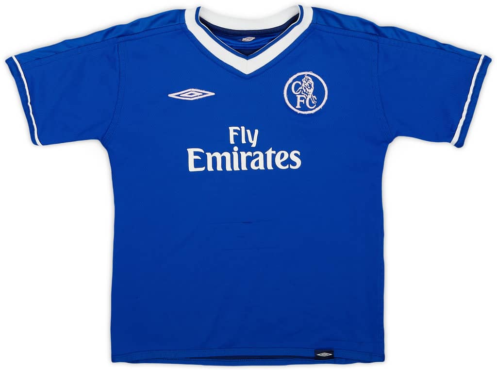 2003-05 Chelsea Home Shirt - 6/10 - (6-7 Years)