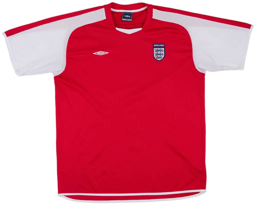 2004-05 England Umbro Training Shirt - 8/10 - (XL)