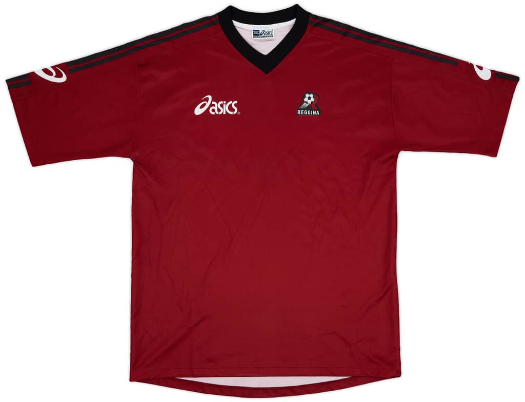 2000s Reggina Asics Training Shirt - 8/10 - (XL)