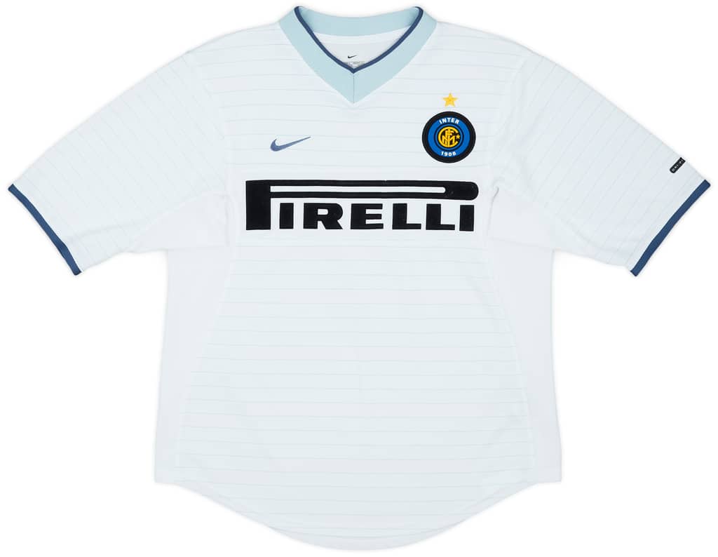 2000-01 Inter Milan Away Shirt Ronaldo #9 - 10/10 - (S)