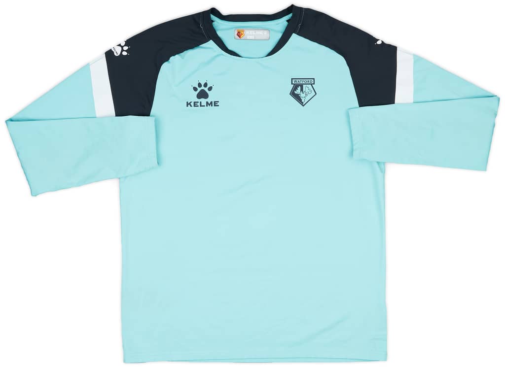 2022-23 Watford Kelme Drill Top - 8/10 - (M)