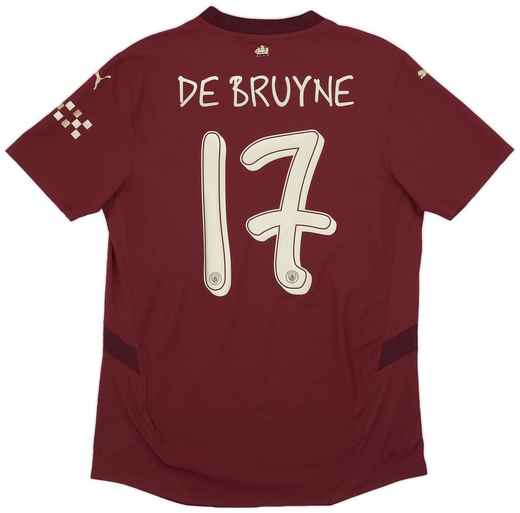 2024-25 Manchester City Authentic Third Shirt De Bruyne #17