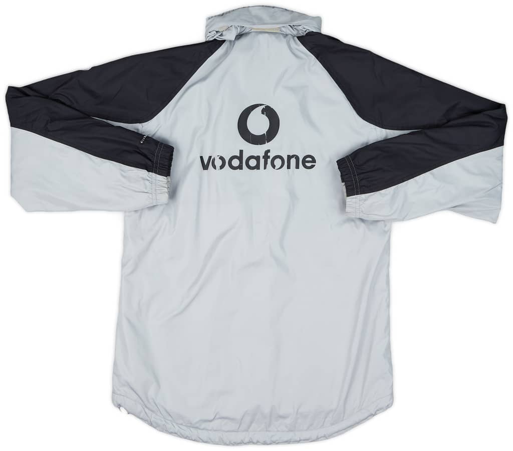 2003-04 Manchester United Nike Hooded Rain Jacket - 6/10 - (L.Boys)