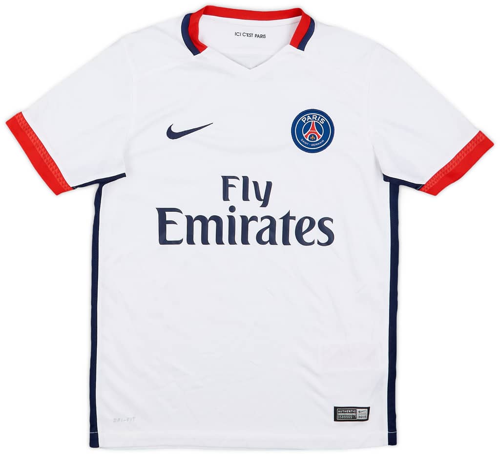 2015-16 Paris Saint-Germain Away Shirt - 9/10 - (M.Boys)
