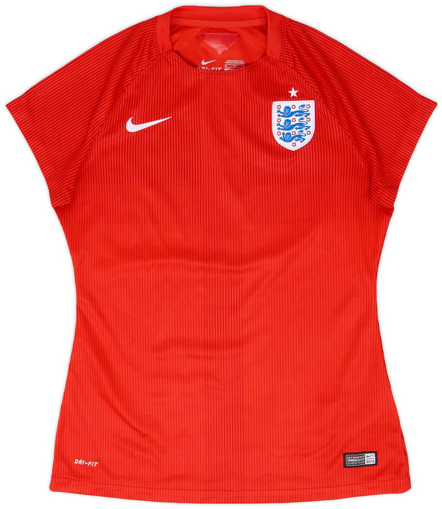2014-15 Inglaterra Visitante Camiseta - 8/10 - (De Mujer M)