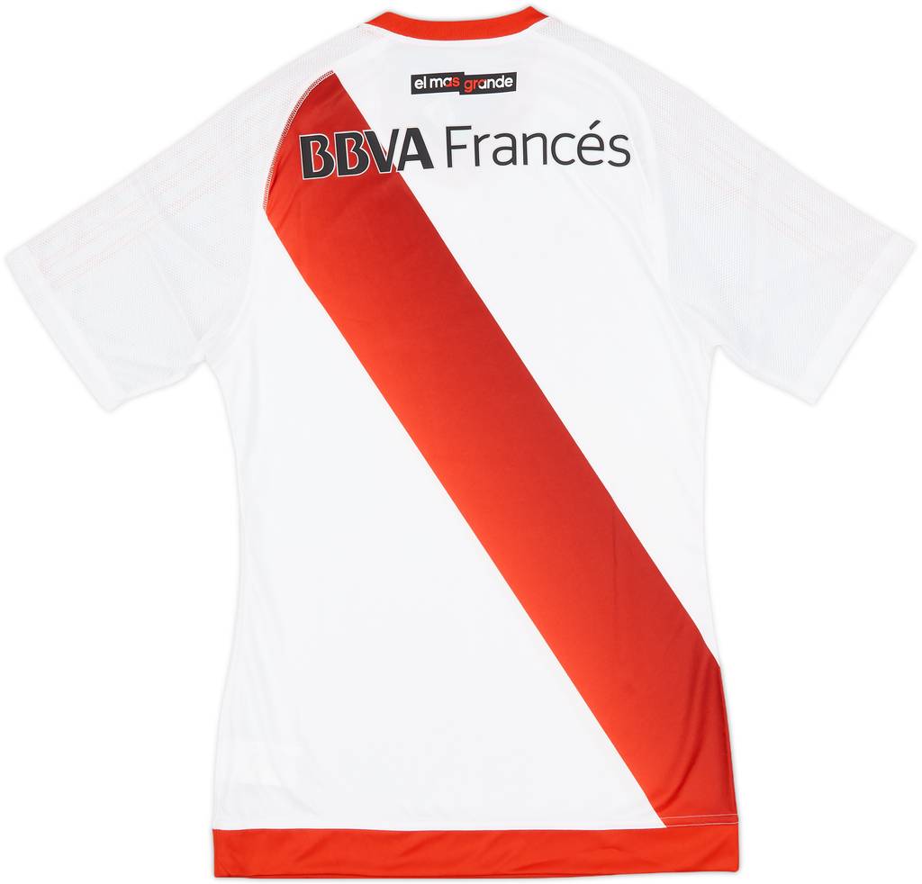 2016-17 River Plate Player Issue Home Shirt (S)
