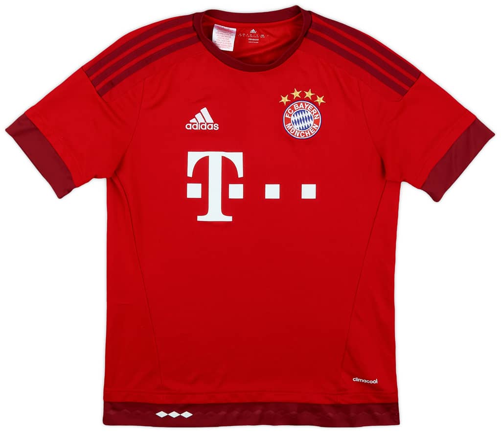 2015-16 Bayern Munich Home Shirt - 8/10 - (XL.Boys)