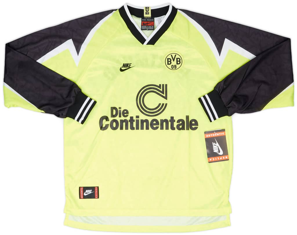 1995-96 Borussia Dortmund Home L/S Shirt (XXL)