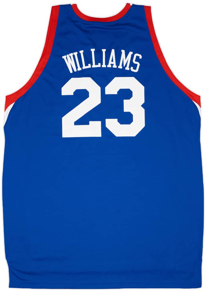 2012 Philadelphia 76ers Williams #23 adidas Swingman Alternate Jersey - 10/10 - (XXL)