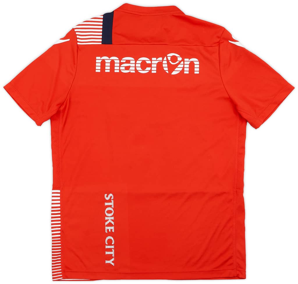 2017-18 Stoke City Macron Training Shirt - 8/10 - (XL)
