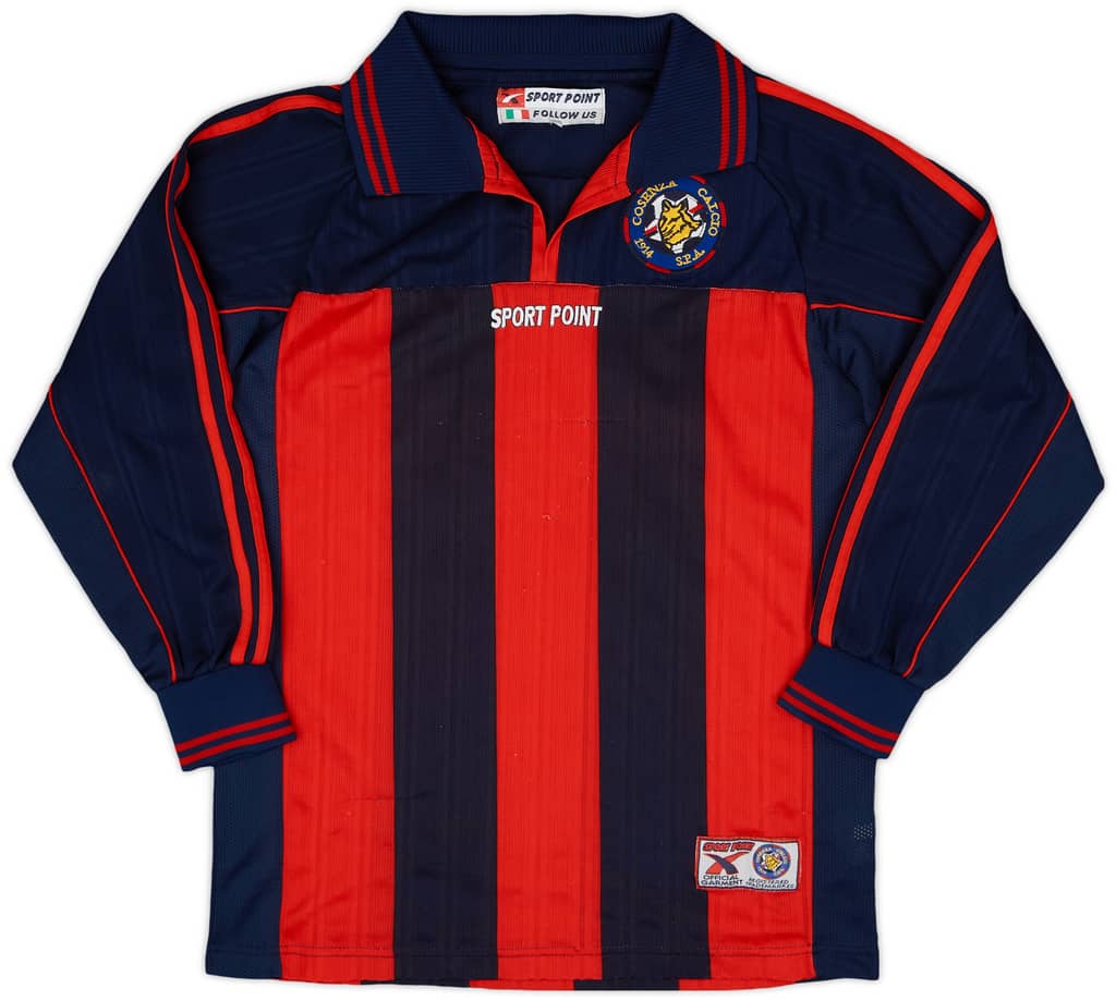 2002-03 Cosenza Home L/S Shirt - 7/10 - (XS)