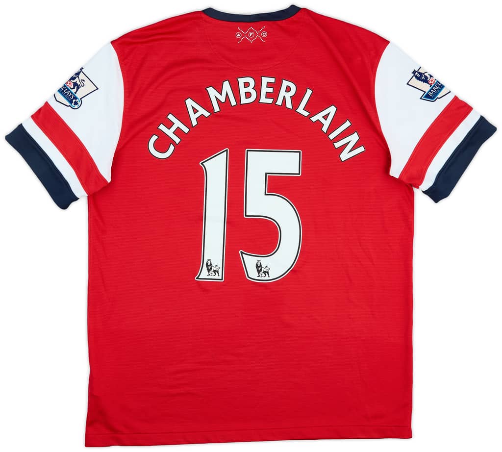 2012-14 Arsenal Home Shirt Chamberlain #15 - 8/10 - (L)