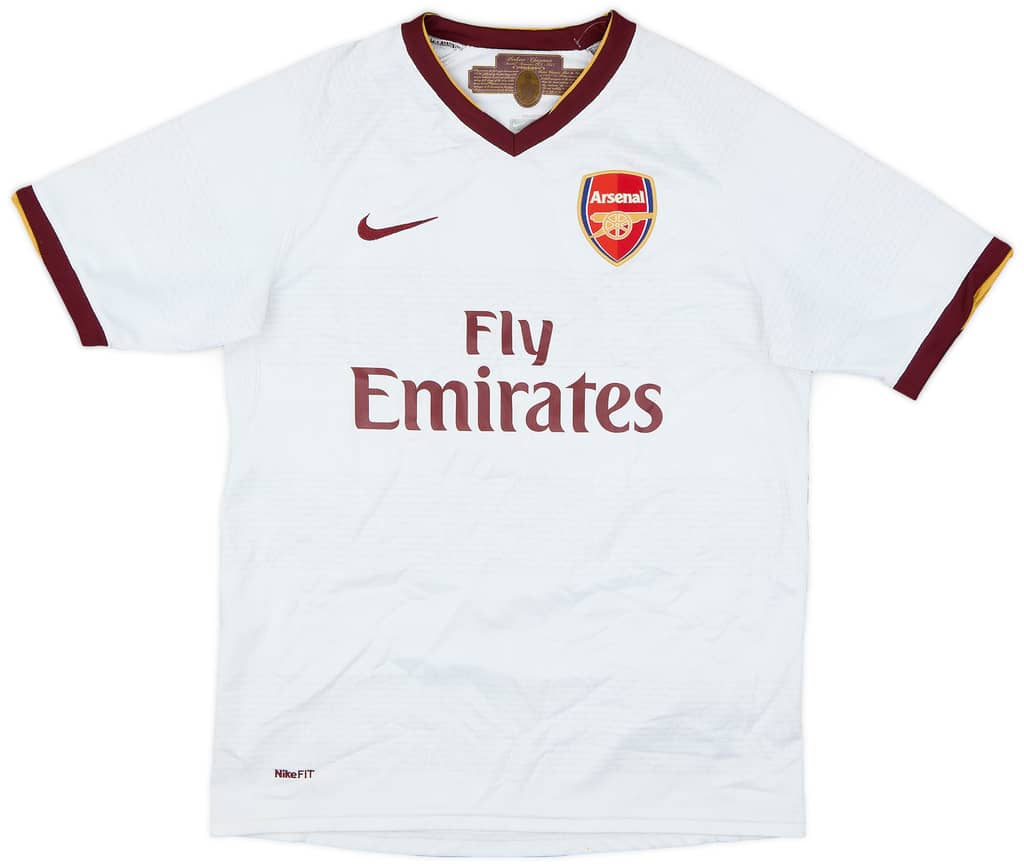 2007-08 Arsenal Away Shirt - 8/10 - (L.Boys)