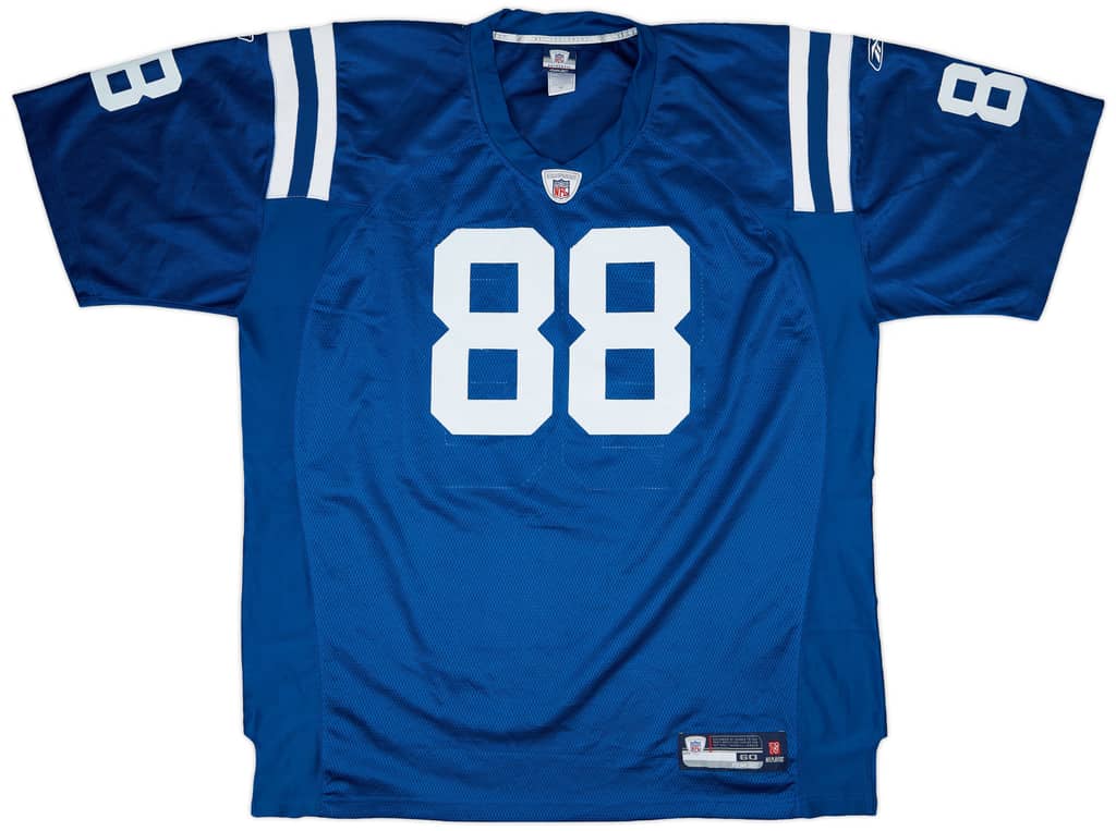 2007 Indianapolis Colts Harrison #88 Reebok Authentic Home Jersey - 8/10 - (3XL)