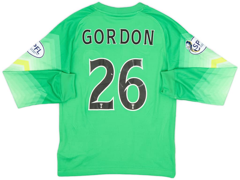 2014-15 Celtic GK Shirt Gordon #26 - 7/10 - (S.Boys)