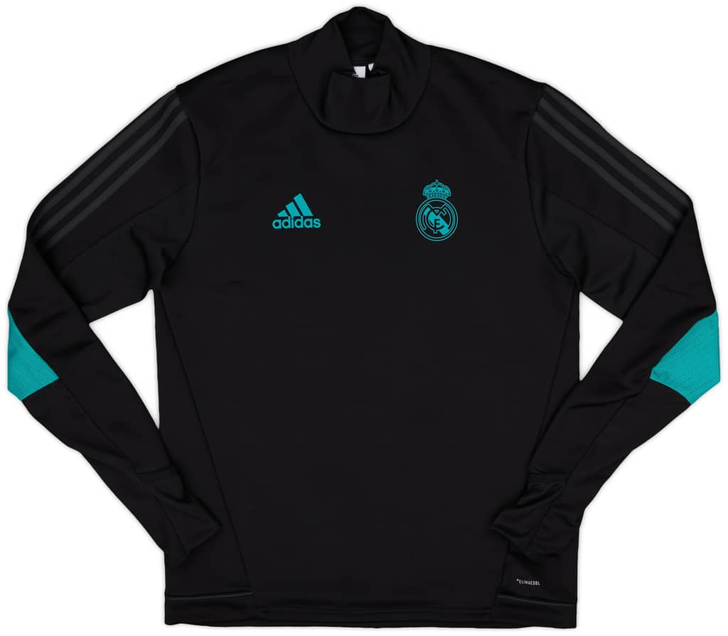 2017-18 Real Madrid adidas Sweat Top - 9/10 - (M)