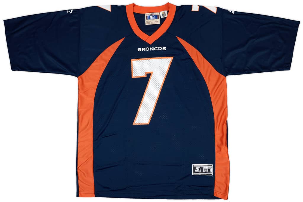 1997-98 Denver Broncos Elway #7 Starter Home Jersey - 9/10 - (XL)