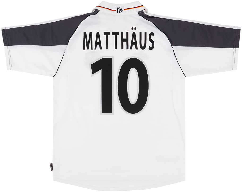 2000-02 Germany Home Shirt Matthaus #10