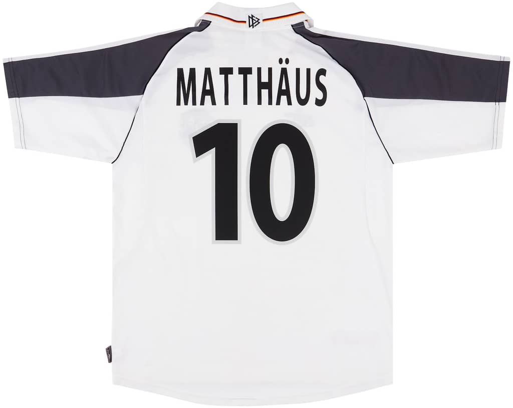2000-02 Germany Home Shirt Matthaus #10 - 8/10 - (S)