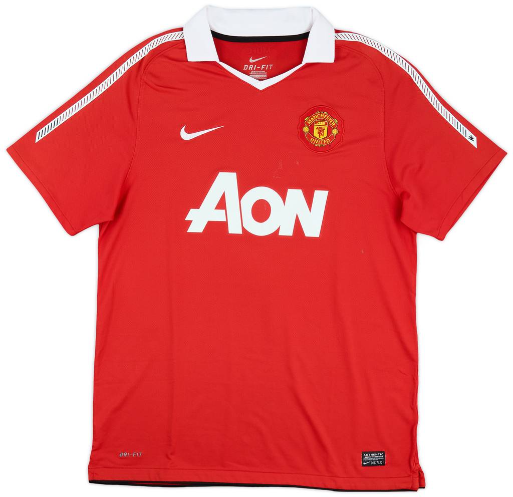 2010-11 Manchester United Home Shirt Rooney #10 - 5/10 - (L)