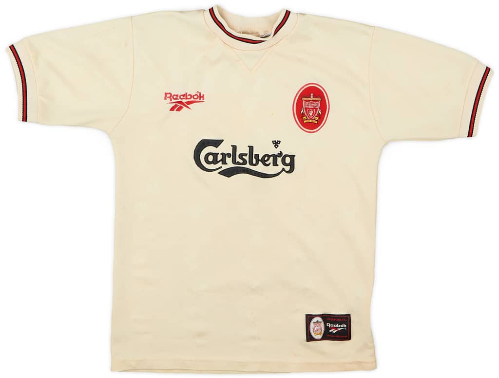 1996-97 Liverpool Away Shirt - 7/10 - (Y)