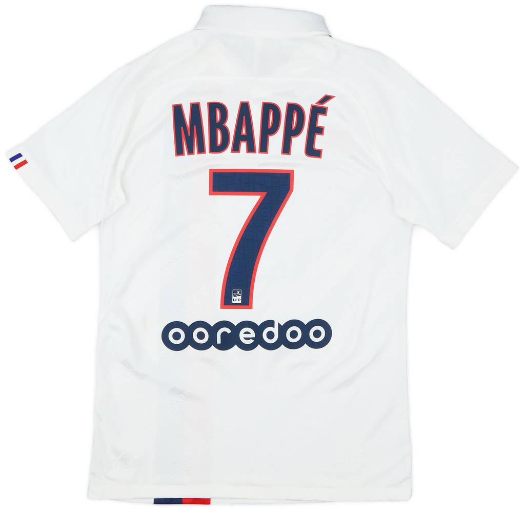 2019-20 Paris Saint-Germain Authentic Third Shirt Mbappe #7 - 8/10 - (S)