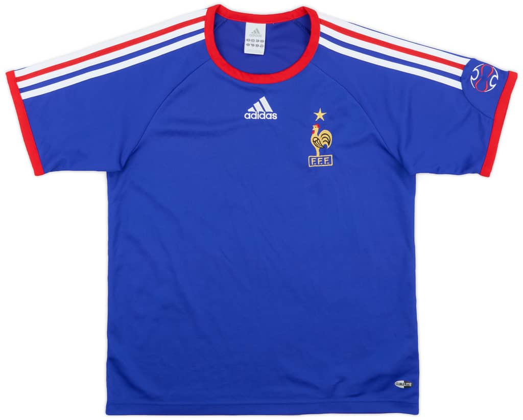 2006-08 Francia adidas Camiseta de Entrenamiento - 9/10 - (S)
