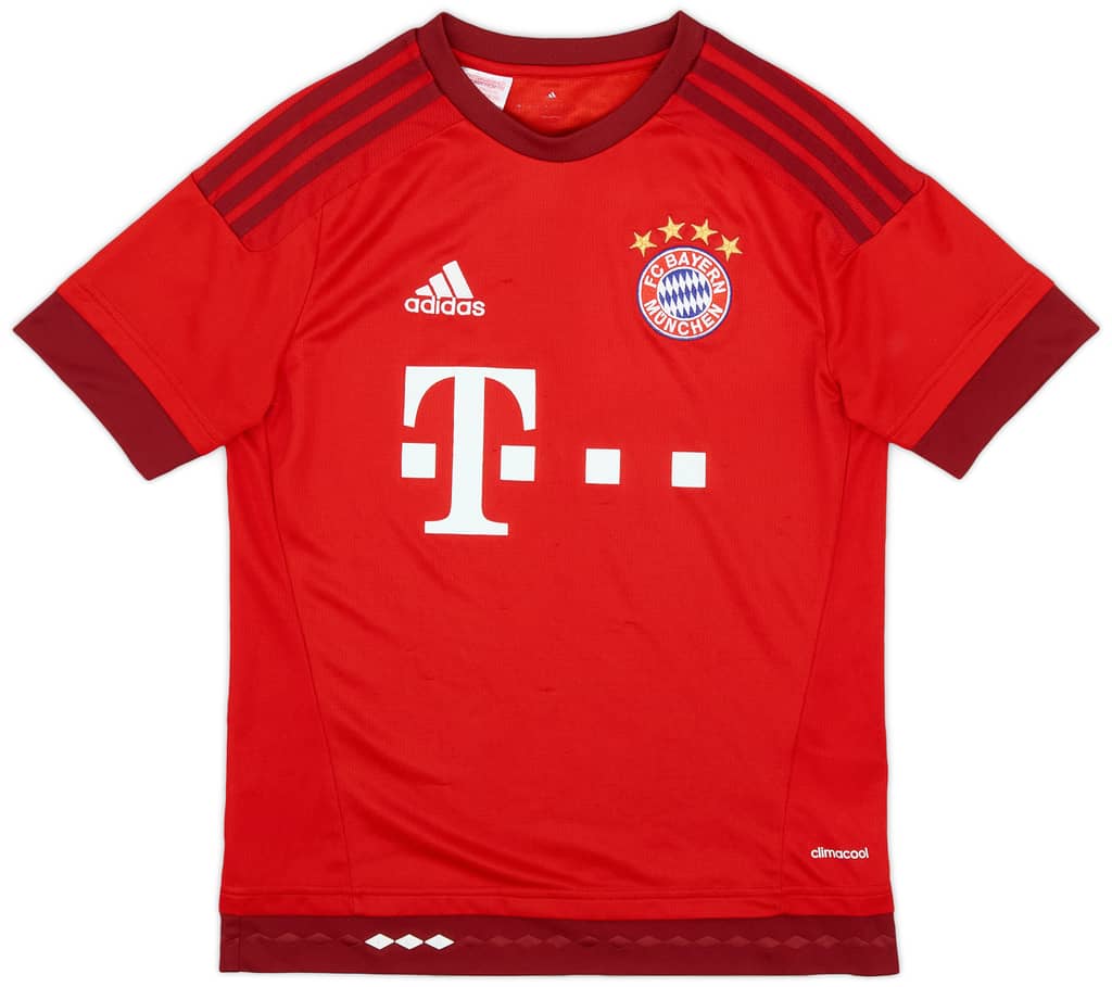 2015-16 Bayern Munich Home Shirt - 7/10 - (L.Boys)