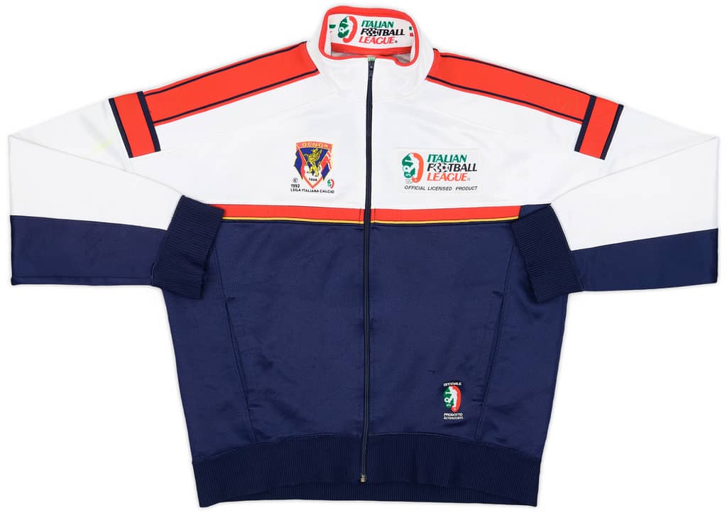 1993-94 Genoa 'Italian Football League' Track Jacket - 5/10 - (L)