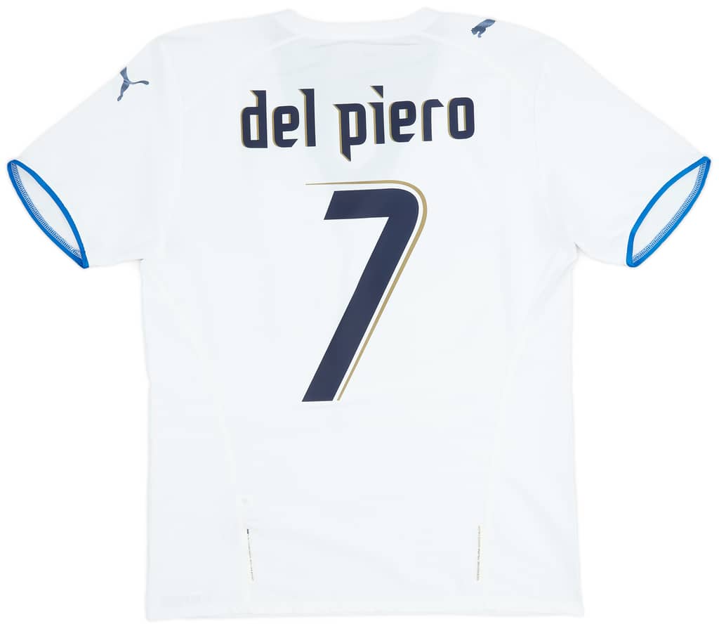 2006 Italy Away Shirt Del Piero #7 - 5/10 - (M)