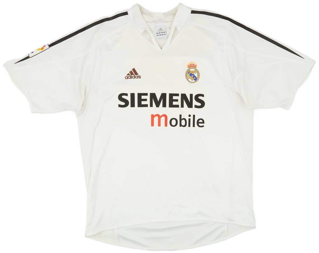 2004-05 Real Madrid Home Shirt - 5/10 - (L)