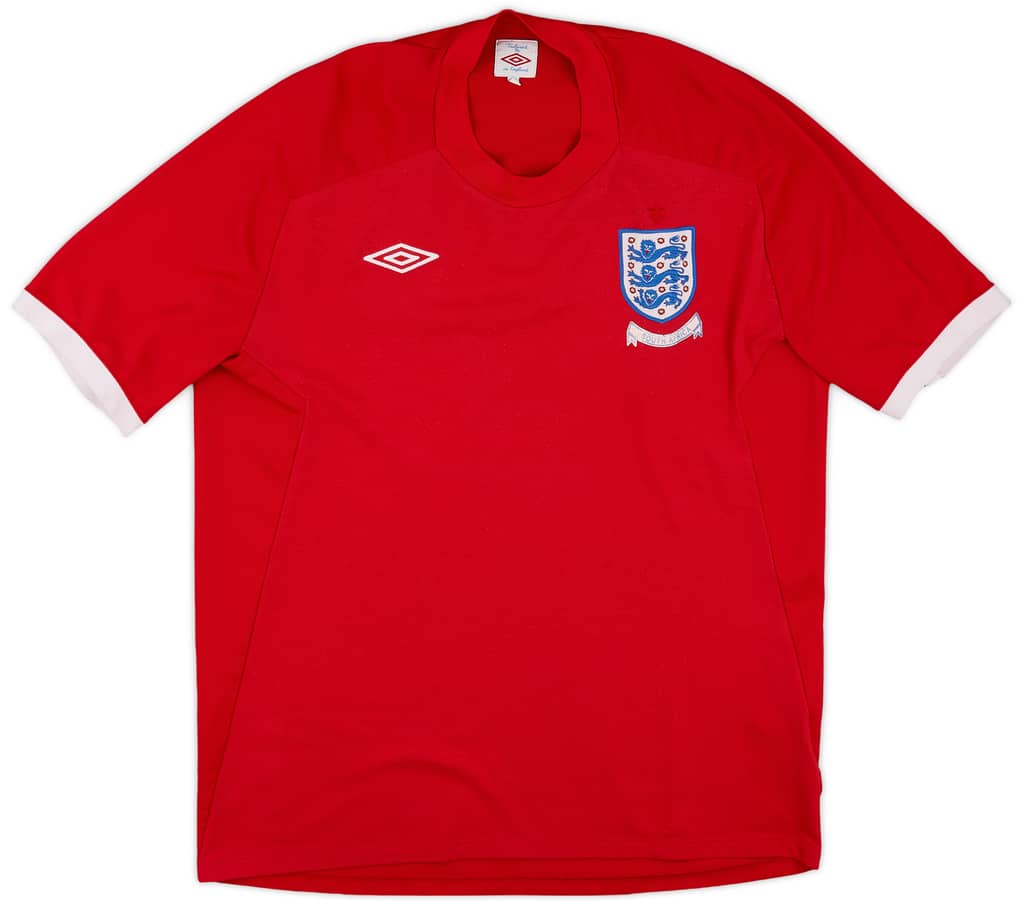 2010-11 England 'South Africa' Away Shirt - 5/10 - (XL)