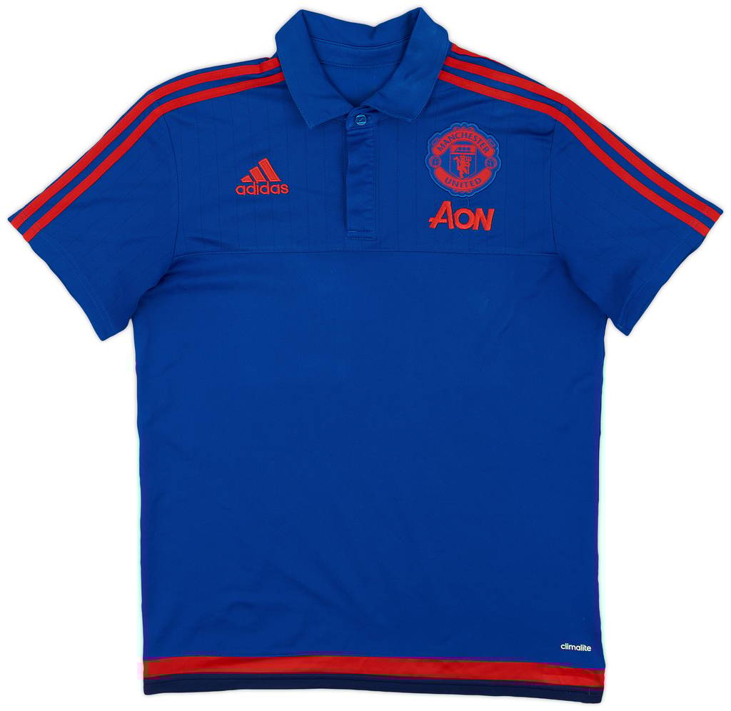 2015-16 Manchester United Polo Shirt - 9/10 - (M)