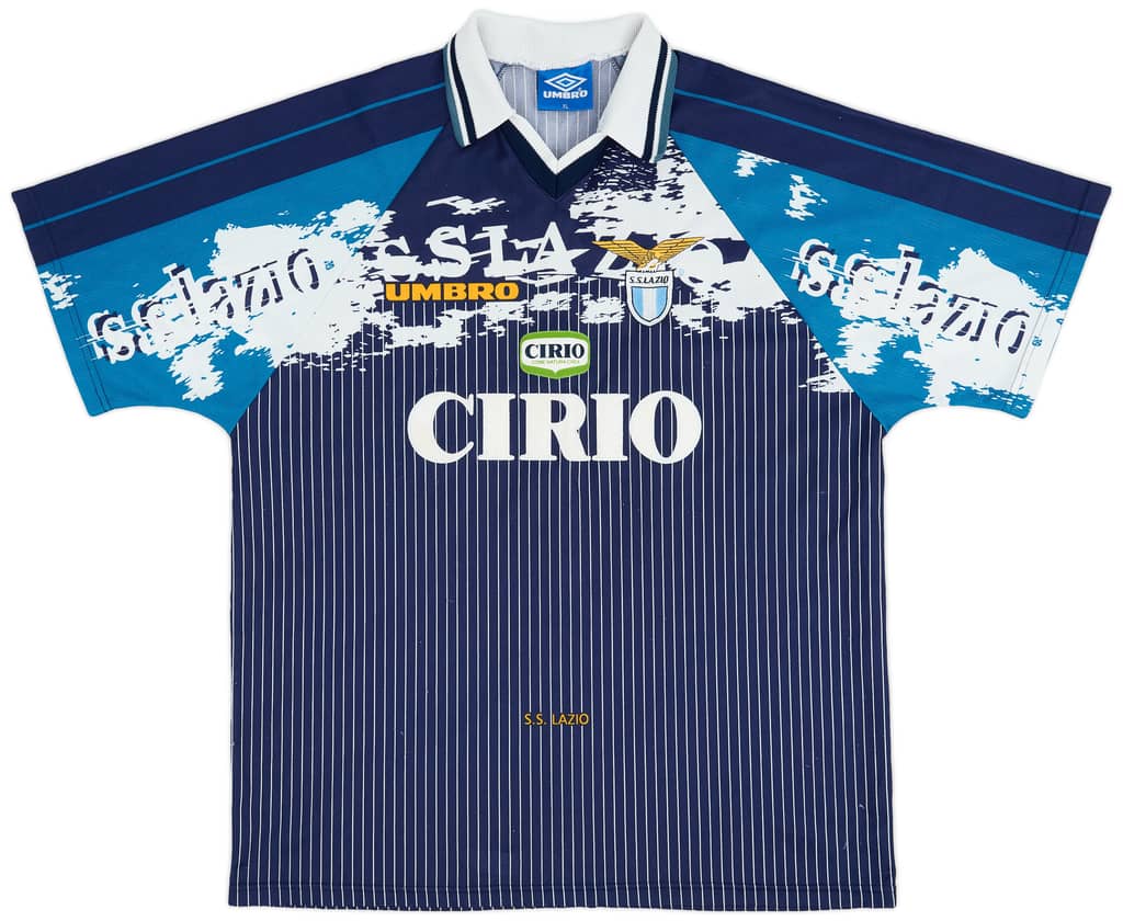 1996-98 Lazio Away Shirt - 6/10 - (XL)