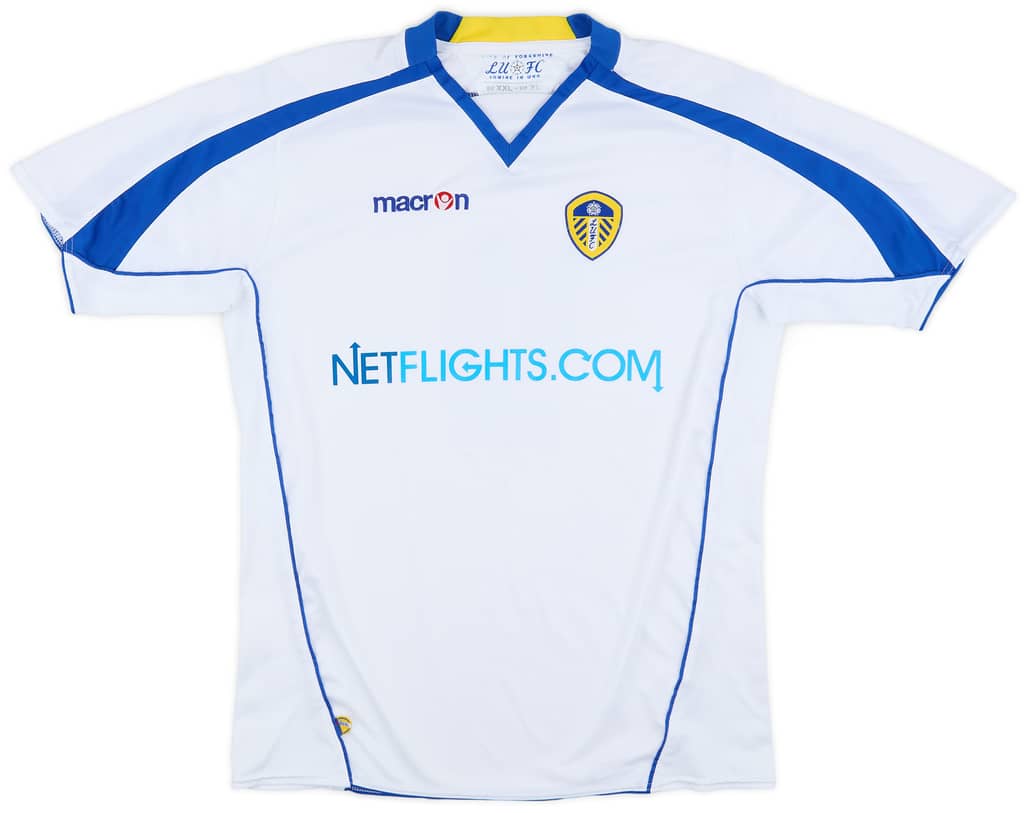 2008-09 Leeds United Home Shirt #9 - 8/10 - (XL)