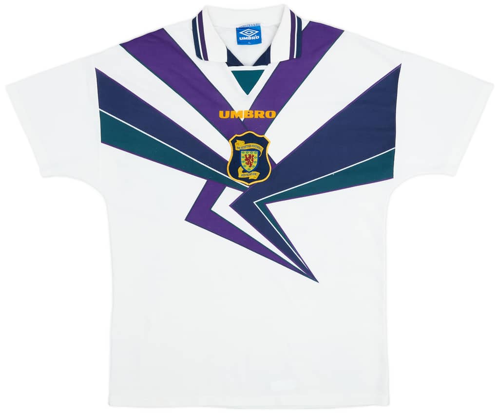 1995-96 Scotland Away Shirt - 8/10 - (XL)