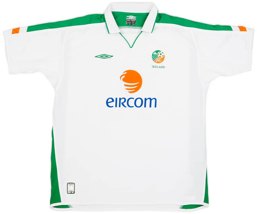 2003-05 Ireland Away Shirt R.Keane #10 - 8/10 - (XXL)