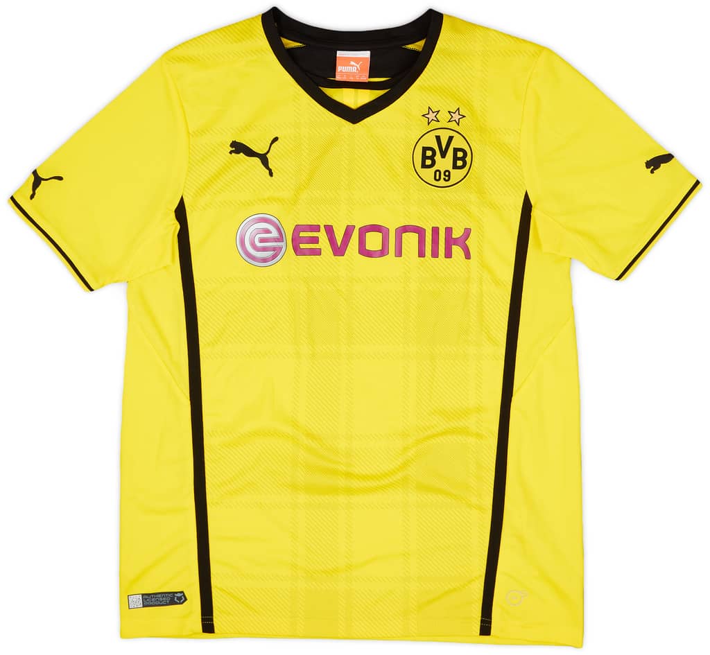 2013-14 Borussia Dortmund Home Shirt - 7/10 - (XL.Boys)