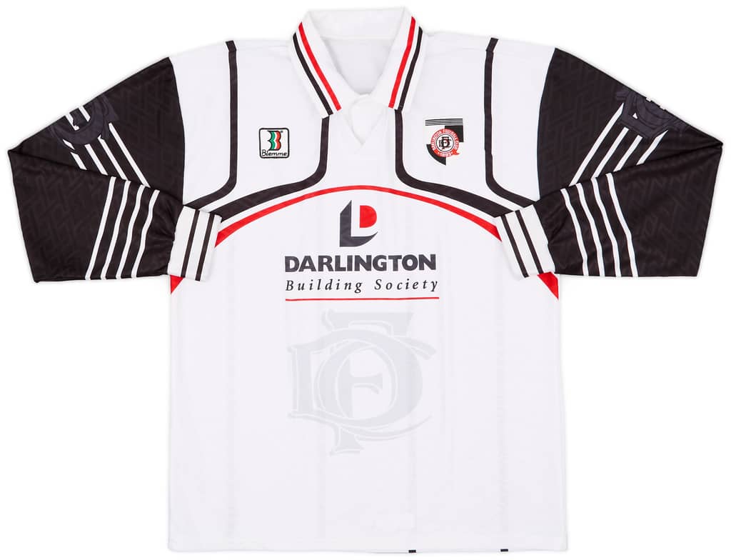 1998-99 Darlington Home L/S Shirt - 7/10 - (M)