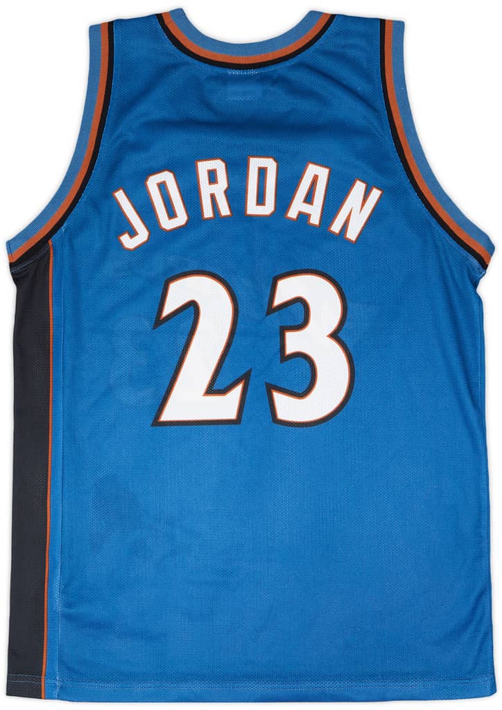 2001-03 Washington Wizards Jordan #23 Champion Away Jersey - 9/10 - (L)