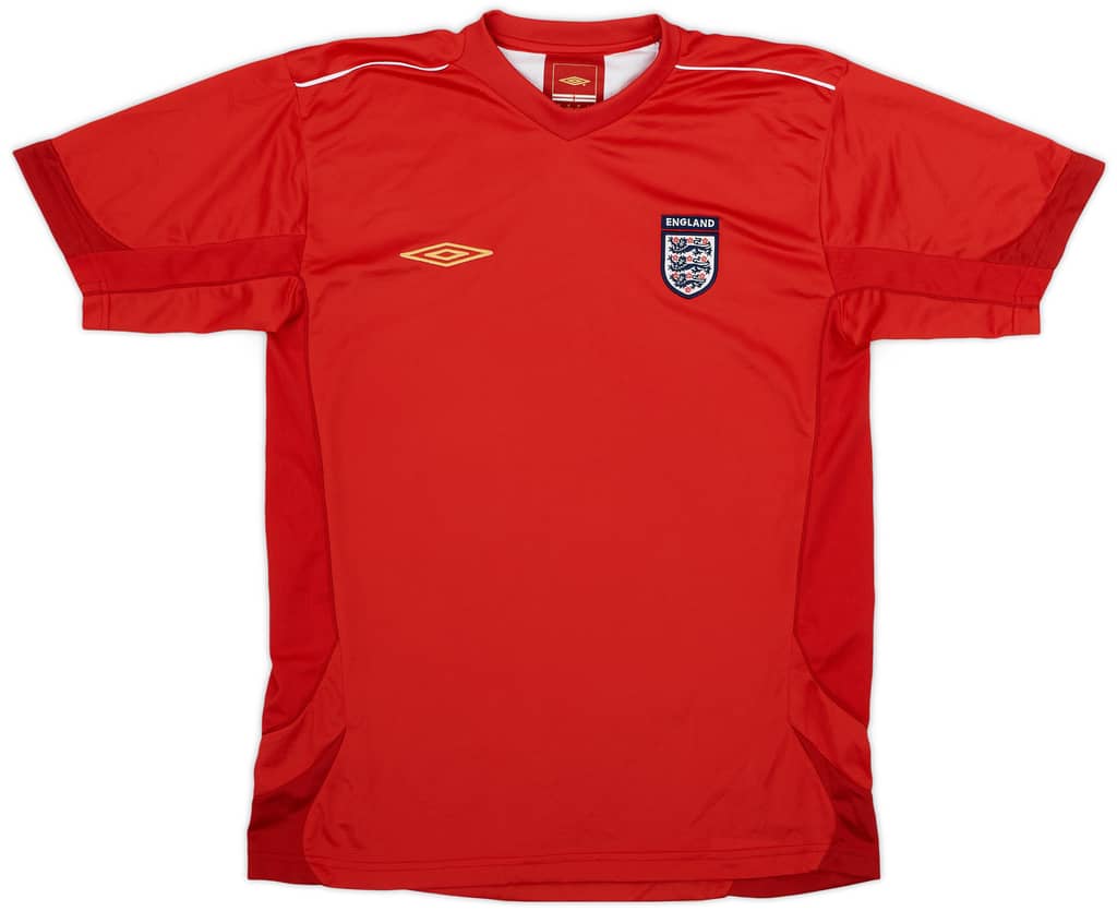 2008-09 England Umbro Training Shirt - 9/10 - (M)