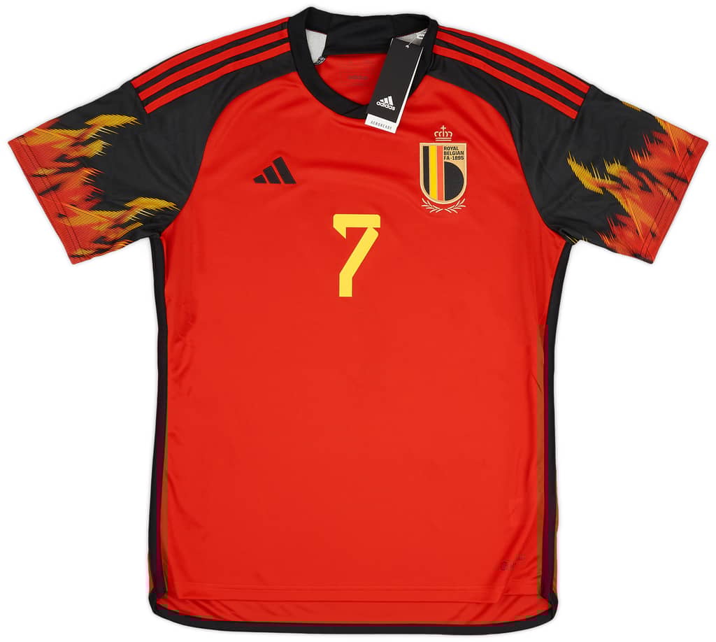 2022-23 Belgium Home Shirt De Bruyne #7