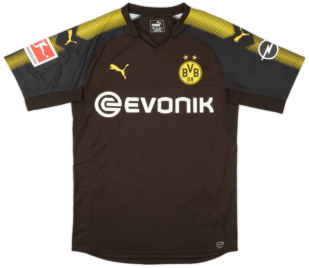 2017-18 Borussia Dortmund Away Authentic Shirt Dahoud #19 - 9/10 - (M)