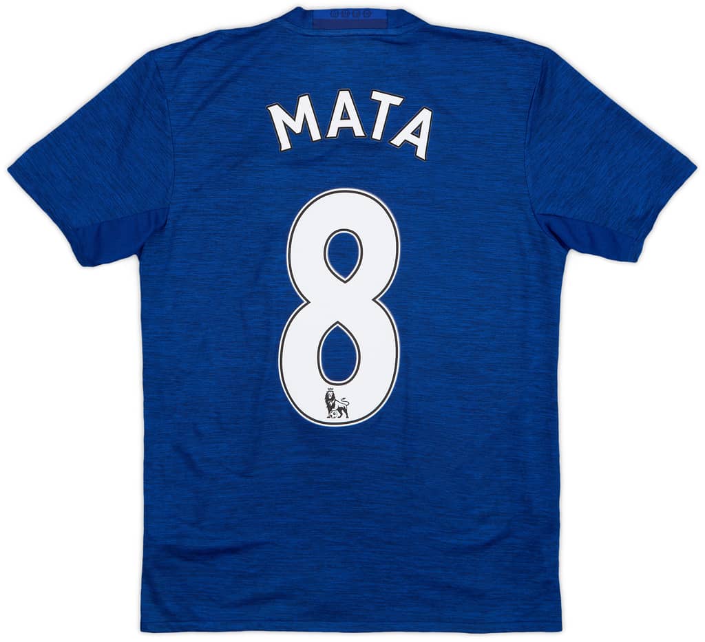 2016-17 Manchester United Away Shirt Mata #8 - 8/10 - (S)
