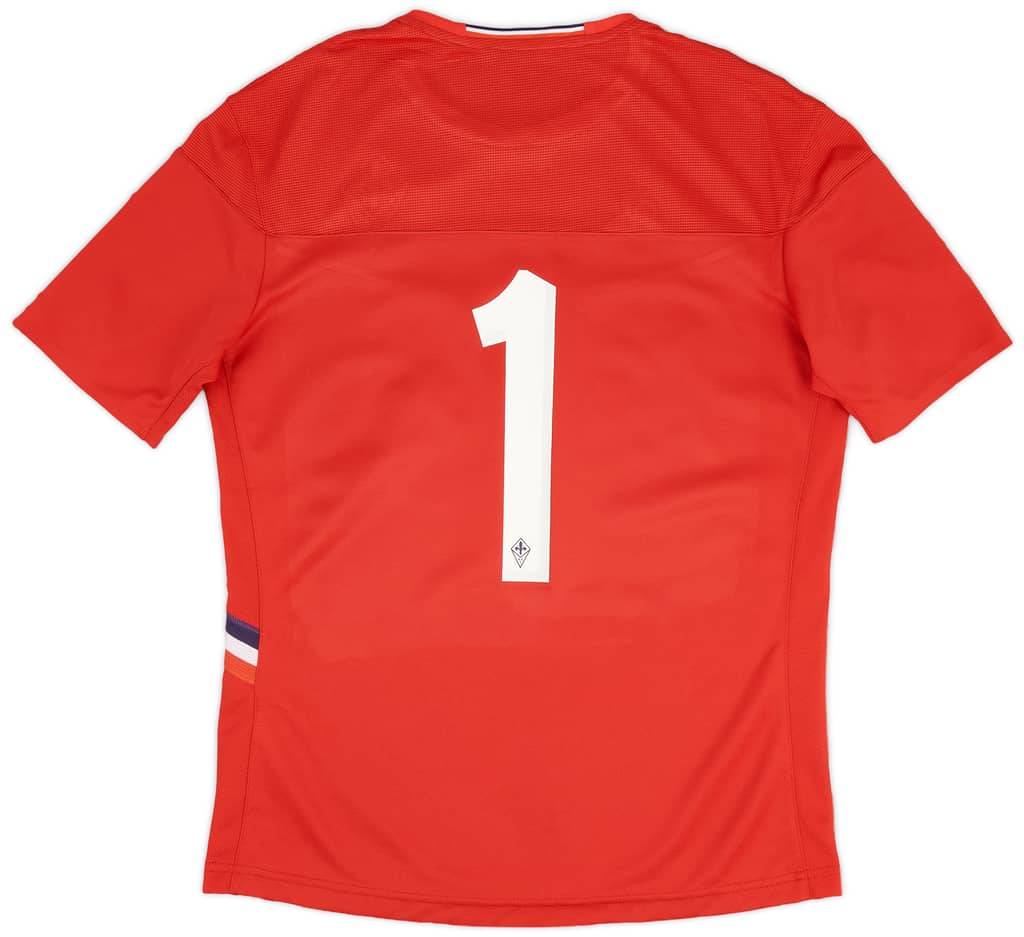 2019-20 Fiorentina Player Issue GK S/S Shirt #1 - 5/10